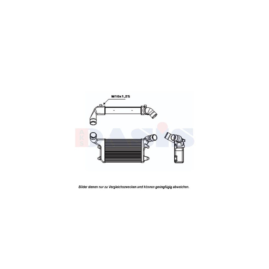 AKS Dasis 147001N Intercooler | Duco Car Parts UK