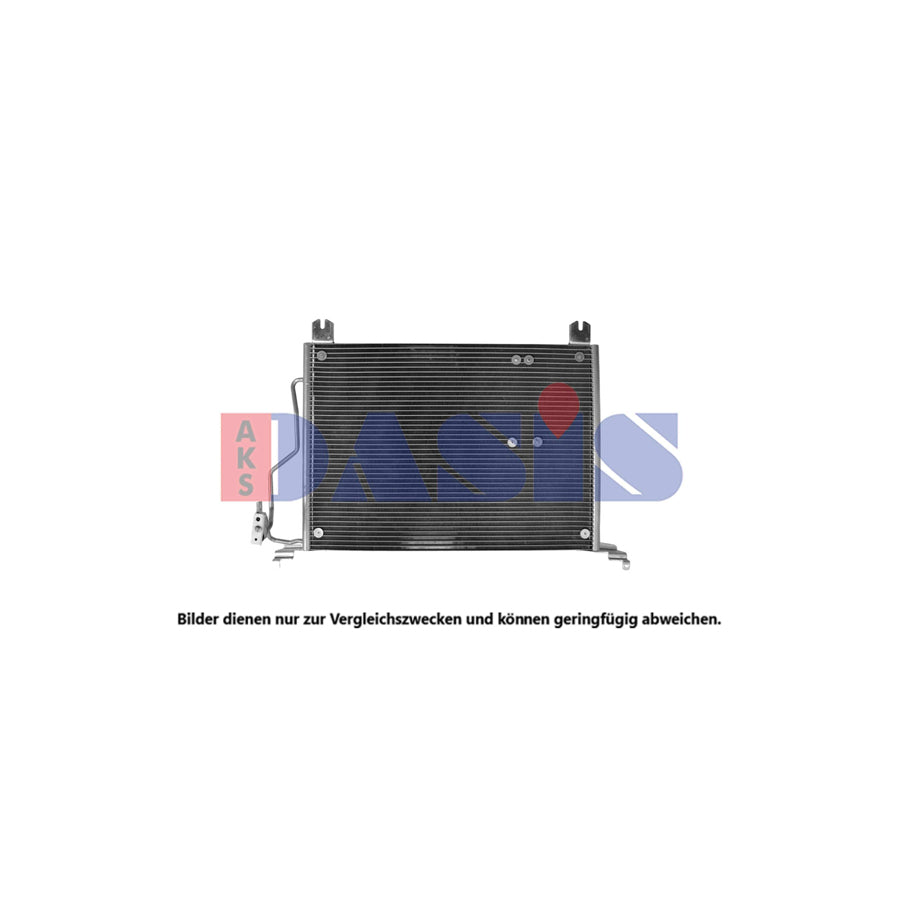 AKS Dasis 122062N Air Conditioning Condenser Suitable For Mercedes-Benz Sl Convertible (R230) | Duco Car Parts UK