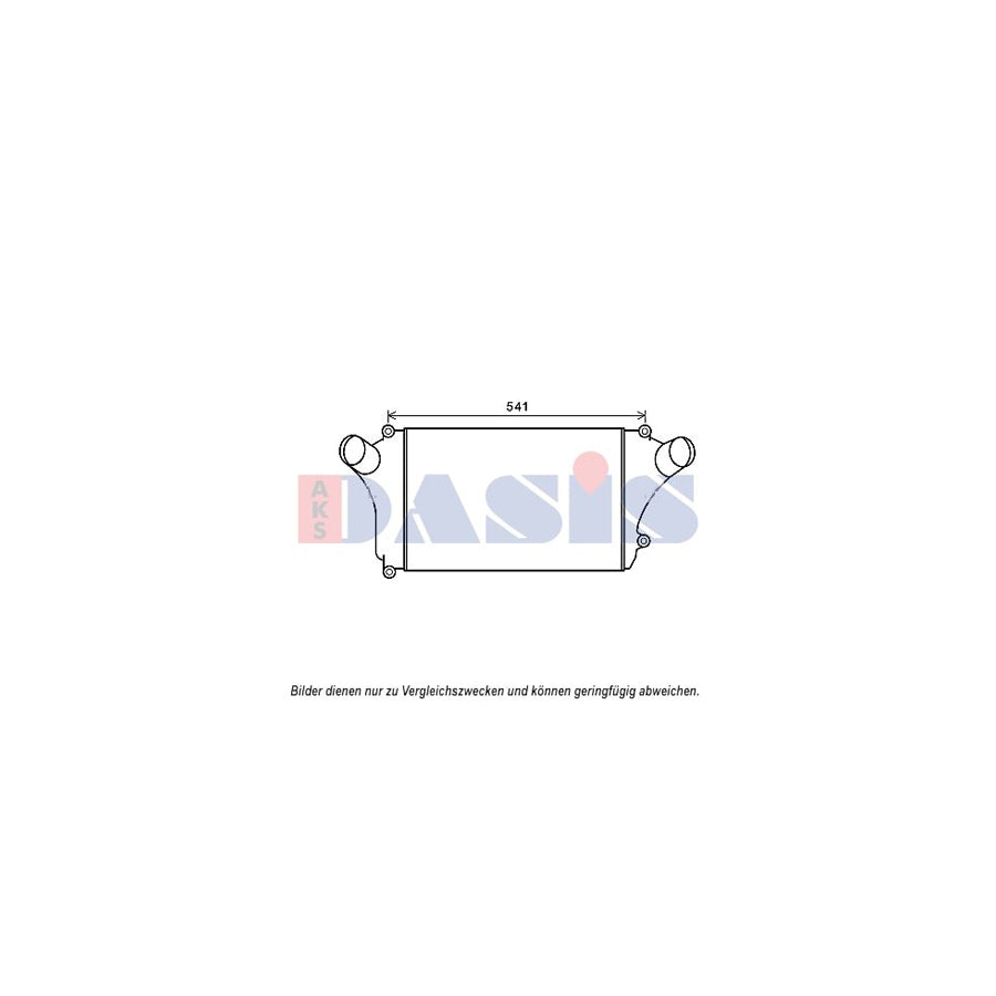 AKS Dasis 147004N Intercooler | Duco Car Parts UK