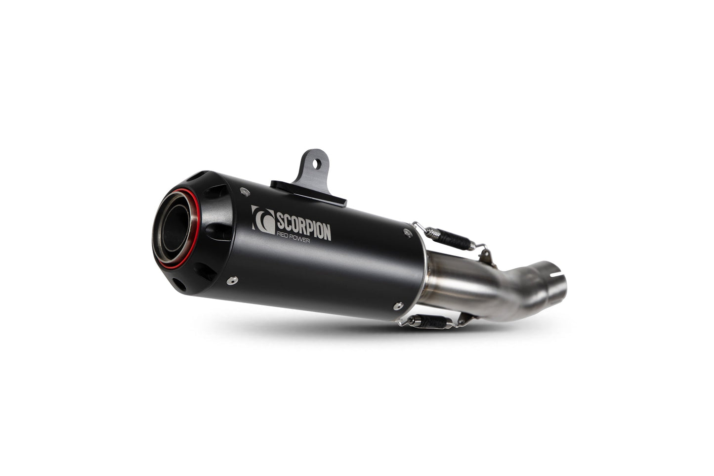 Scorpion PHA195BCER Honda CB 500 F Red Power Slip-On - Black Ceramic Coated Sleeve | Duco Car Parts UK UK
