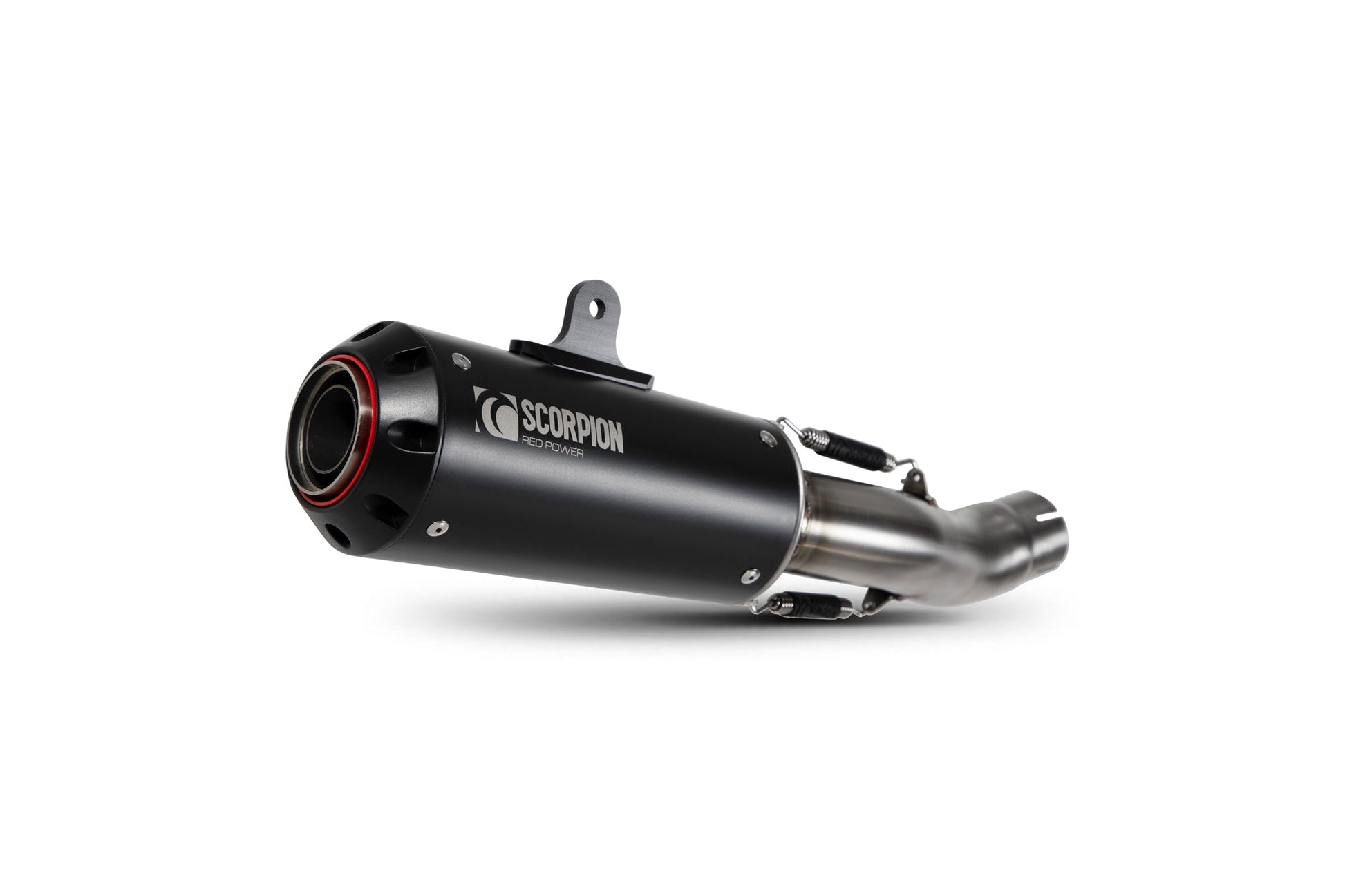 Scorpion PHA195BCER Honda CB 500 F Red Power Slip-On - Black Ceramic Coated Sleeve | Duco Car Parts UK UK