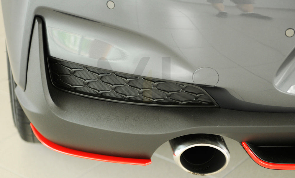 Rieger 00076003 Hyundai Rear Side Splitter (i30 N-Performance & i30 N) 7 | Duco Car Parts UK Car Parts
