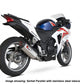 Scorpion RHA152CEO Honda CBR250 R Serket Parallel Slip-On - Carbon Fibre Sleeve | Duco Car Parts UK UK