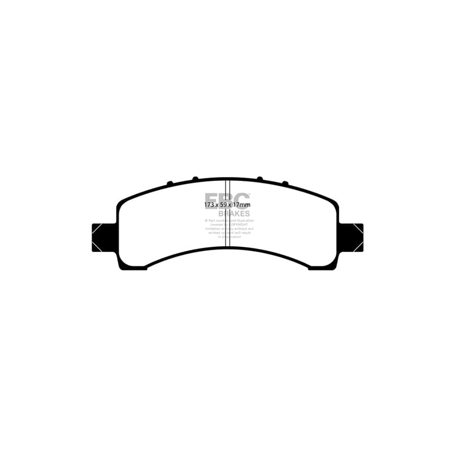 EBC PDKR196 Cadillac Chevrolet Gmc Ultimax Rear Brake Pad & Plain Disc Kit (Inc. Escalade, Avalanche & Tahoe) 2 | Duco Car Parts UK Car Parts