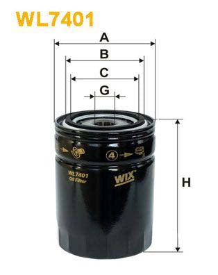WIX Filters WL7401 Oil Filter
