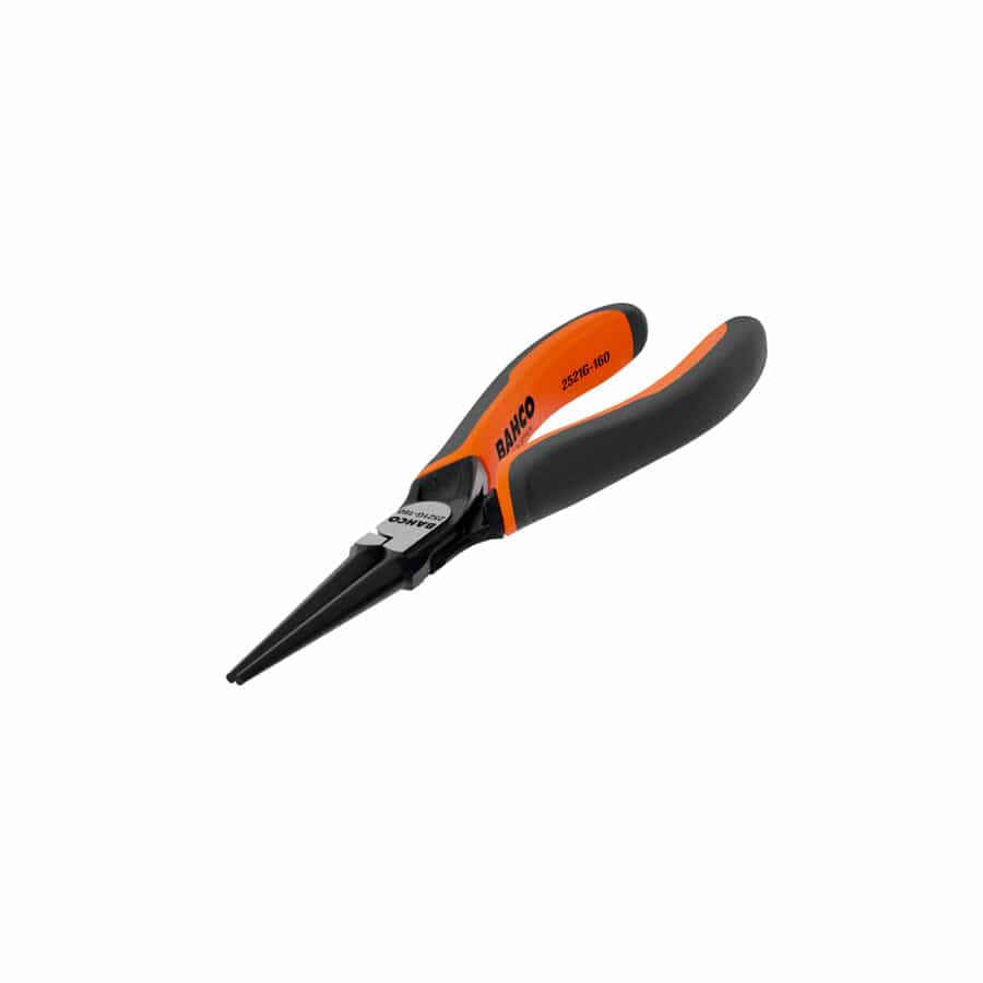 Bahco BAH2521G140 2521G ERGO Round Nose Pliers 140mm (5.1/2in) | Duco Car Parts UK
