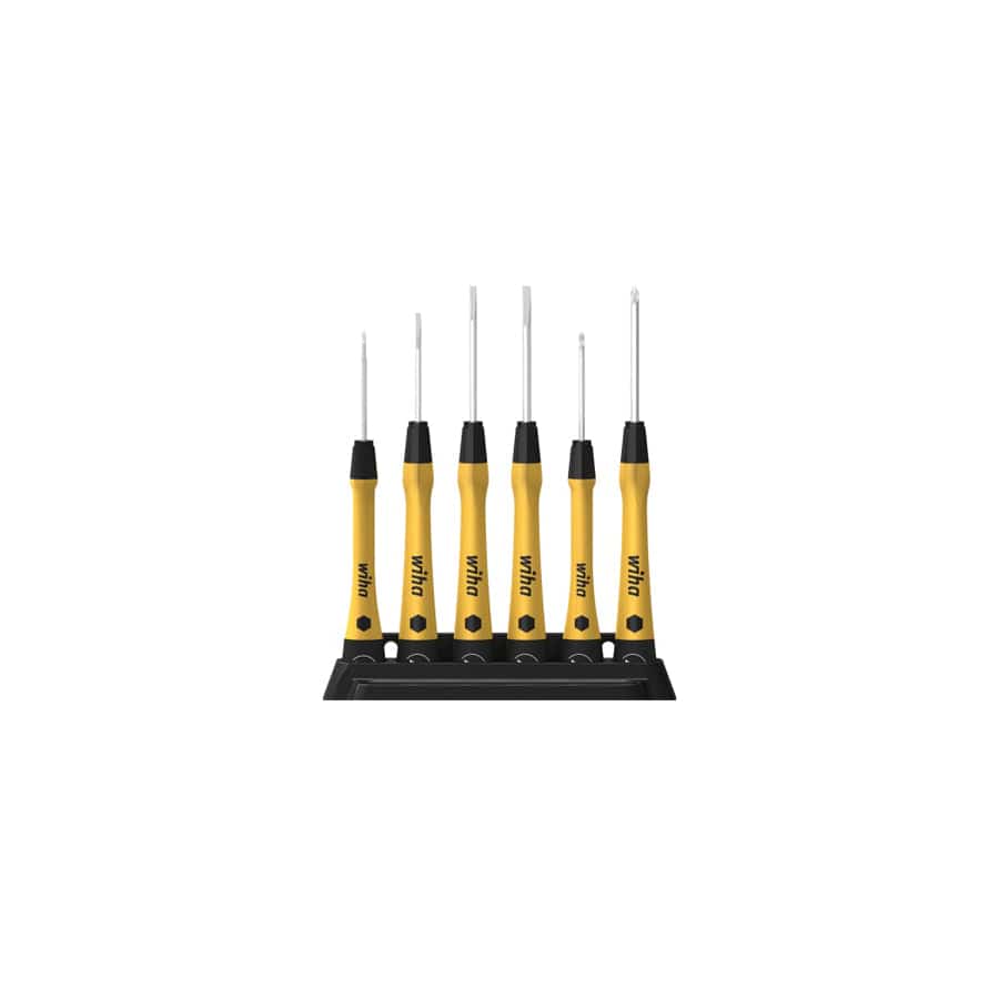 Wiha WHA43707 PicoFinish® SL/PH Fine ESD Screwdriver Set, 7 Piece | Duco Car Parts UK