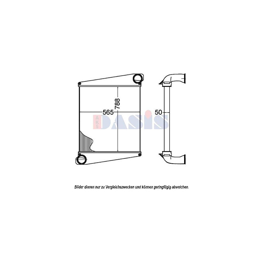 AKS Dasis 287013N Intercooler | Duco Car Parts UK