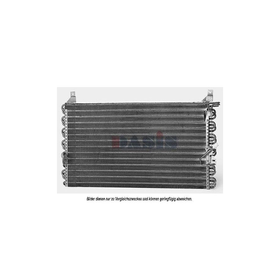 AKS Dasis 122860N Air Conditioning Condenser Suitable For Mercedes-Benz 190 (W201) | Duco Car Parts UK
