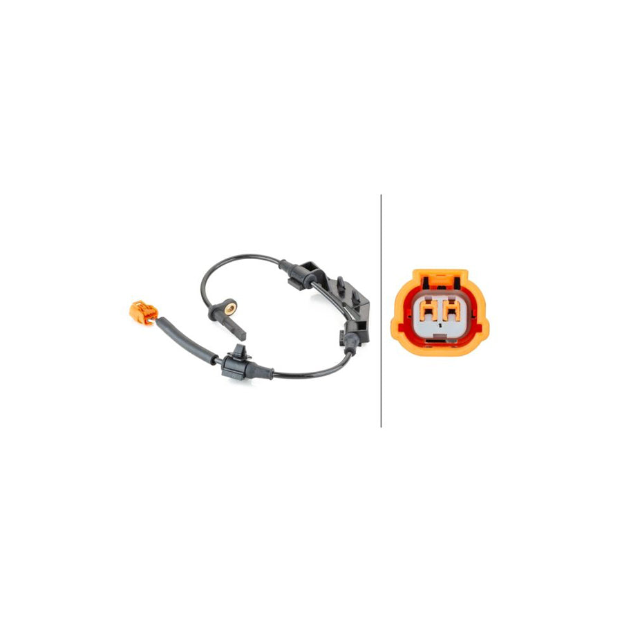 Hella 6PU 230 040-231 Abs Sensor For Honda Cr-V II (RD)