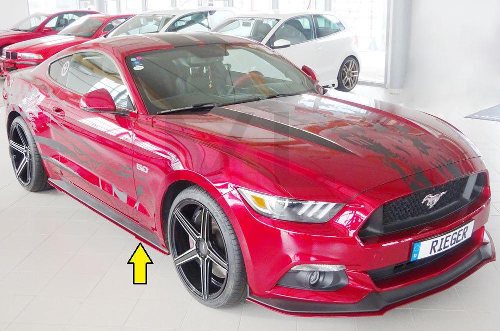 Rieger 00034251 Ford LAE Mustang 6 Side Skirt Splitter 6 | Duco Car Parts UK Car Parts