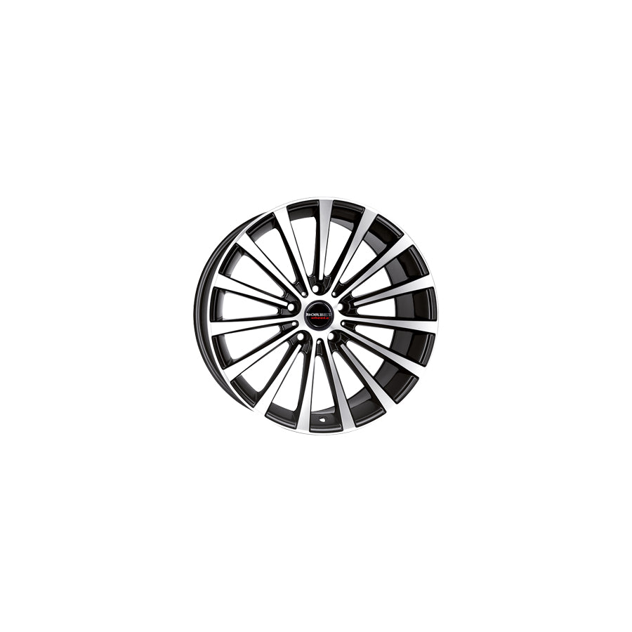 Borbet BLX 8.5x20 ET45 BLX 852045114,3572,5BPM Matt Black Polished Wheel | Duco Car Parts UK Car Parts