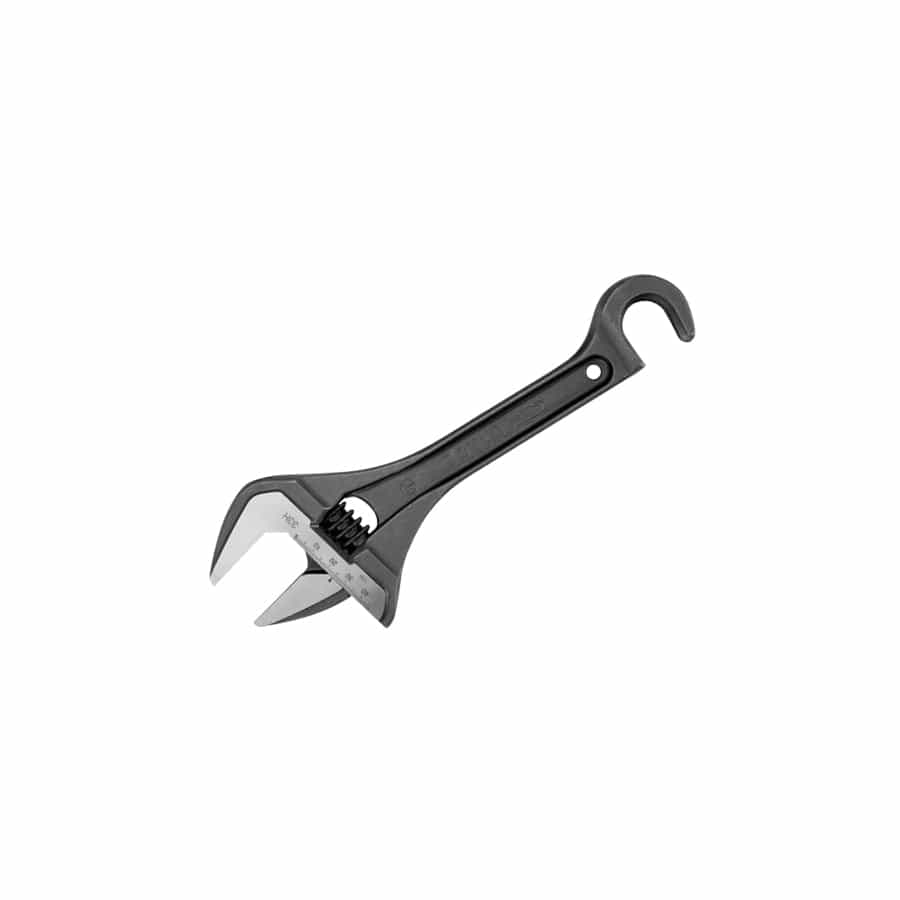 Bahco BAH33H Wide Jaw Adjustable Wrench with Hook 254.5mm | Duco Car Parts UK