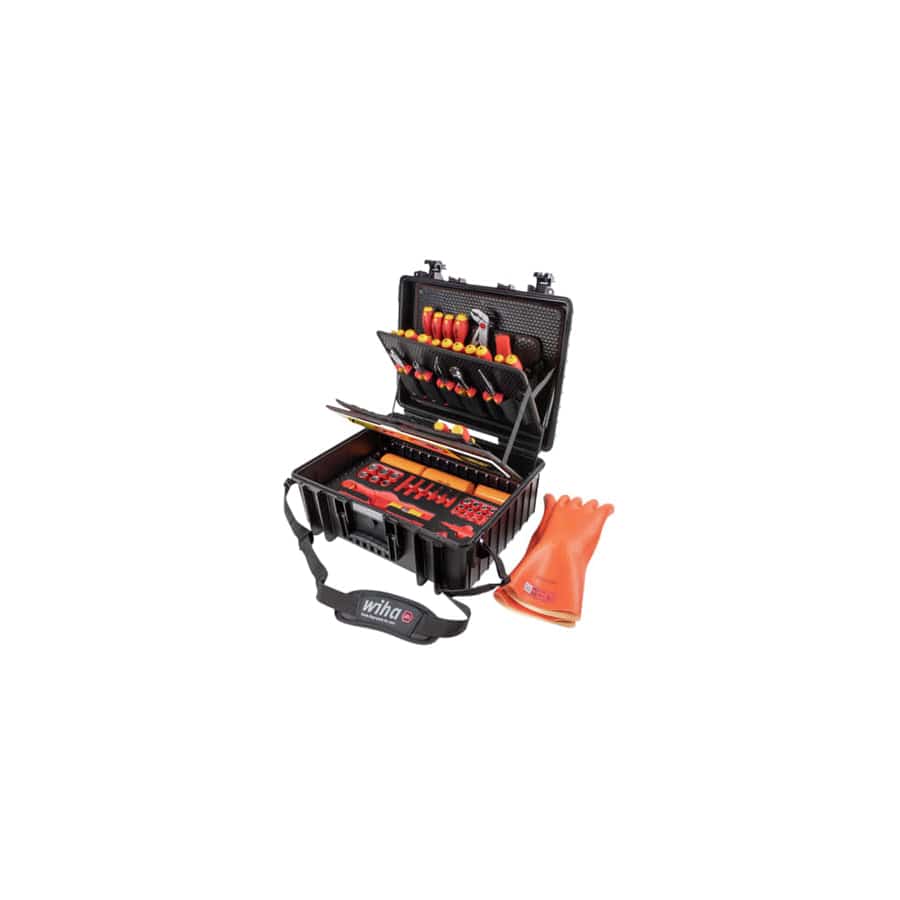Wiha WHA44198 XL eMobility Tool Case Set, 77 Piece (inc. Case) | Duco Car Parts UK