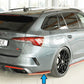 Rieger 00079038 Skoda NX Octavia RS Rear Side Splitter 4 | Duco Car Parts UK Car Parts