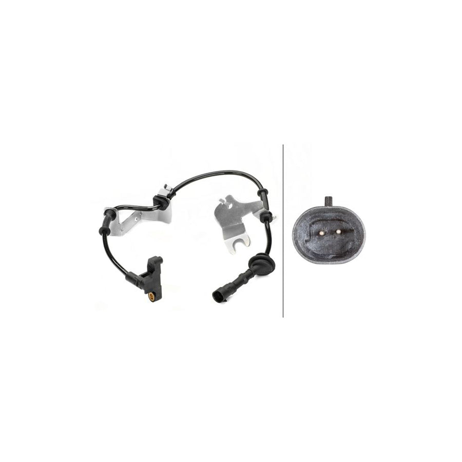Hella 6PU 230 040-281 Abs Sensor
