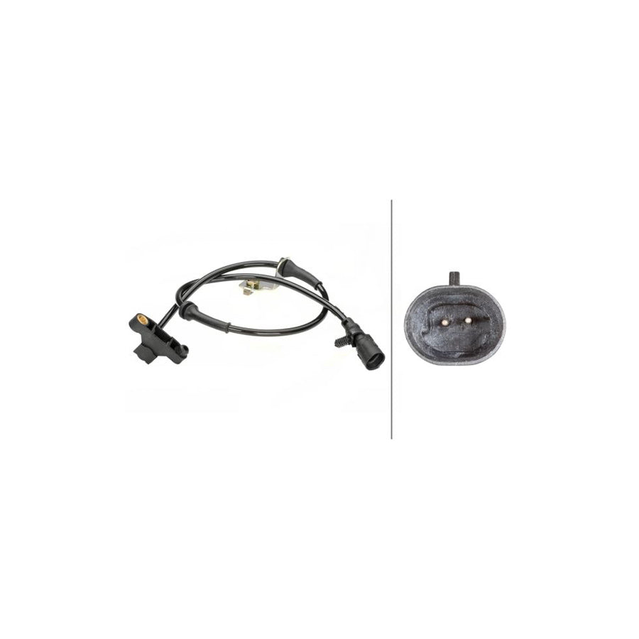 Hella 6PU 230 040-251 Abs Sensor
