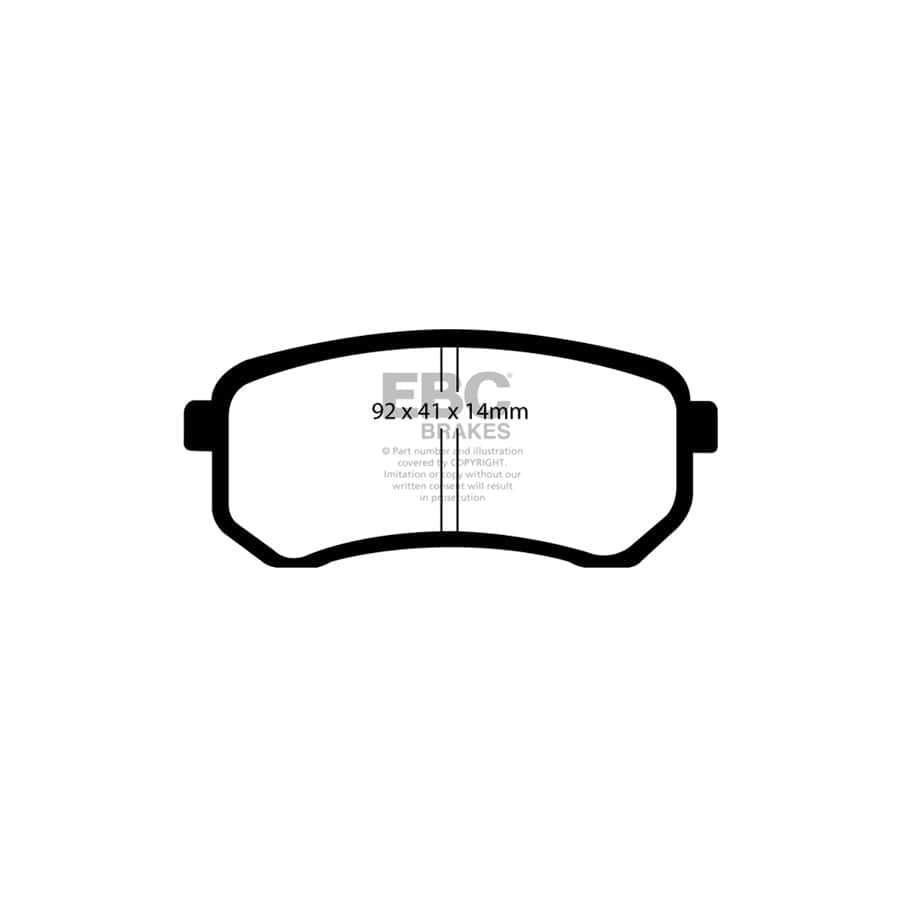 EBC PD40K903 Hyundai Kia Ultimax Pad & Plain Disc Kit (Inc. i-10 & Picanto) 3 | Duco Car Parts UK Car Parts