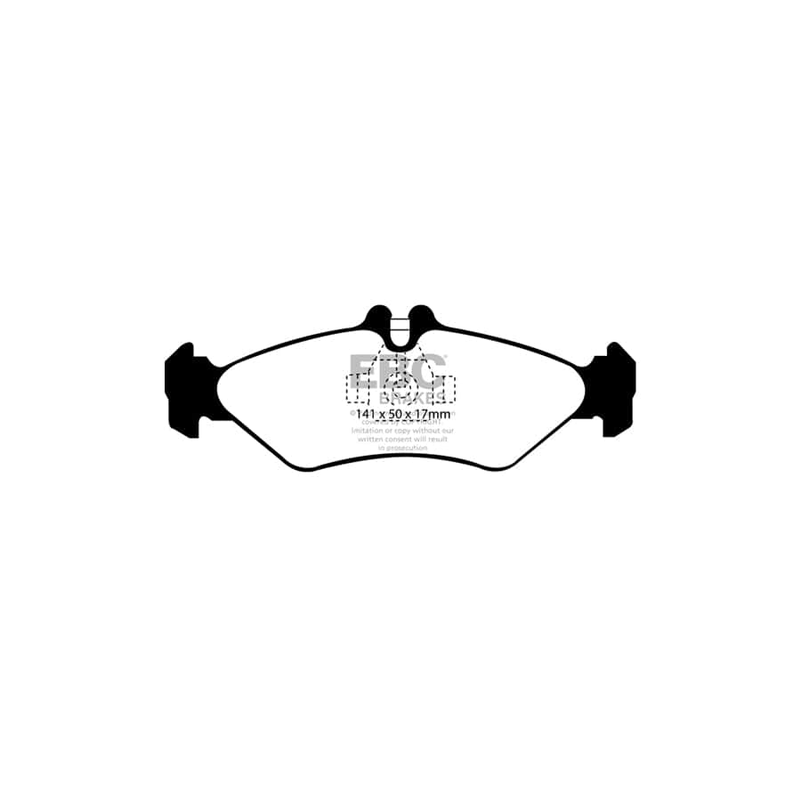 EBC PDKR944 VW LT Ultimax Rear Brake Pad & Plain Disc Kit - ATE Caliper 2 | Duco Car Parts UK Car Parts