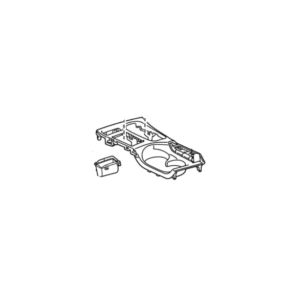 Genuine Lexus 58804-76100 CT Phase 1 Upper Console Panel