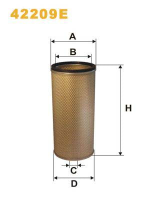 WIX Filters 42209E Secondary Air Filter