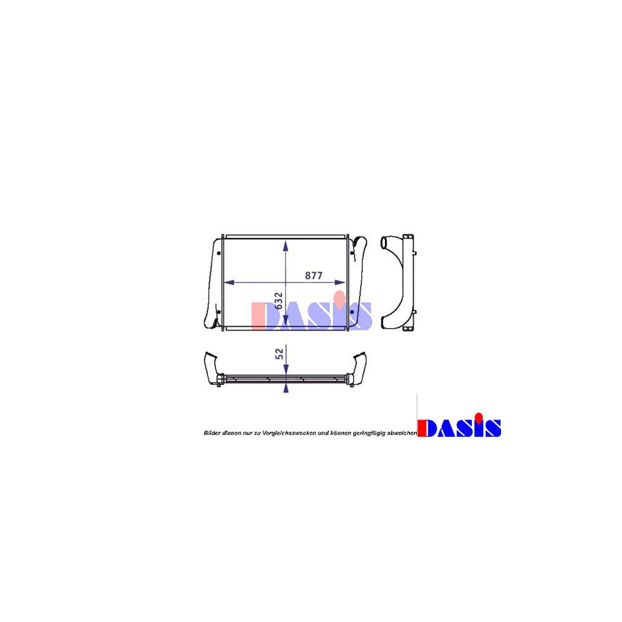 AKS Dasis 228022N Intercooler | Duco Car Parts UK