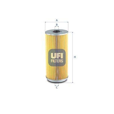 UFI 25.418.00 Oil Filter For BMW 600 (111)