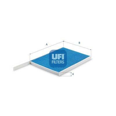 UFI 34.233.00 Pollen Filter For Renault Koleos I (Hy)