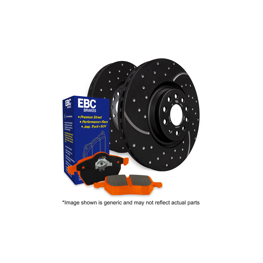 EBC PD15KF251 Brake Pad & Disc Kit 1 | Duco Car Parts UK Car Parts