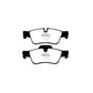 EBC PDKR594 Mercedes-Benz W463 X/W164 W251 Ultimax Rear Brake Pad & Plain Disc Kit - ATE Caliper 2 | Duco Car Parts UK Car Parts