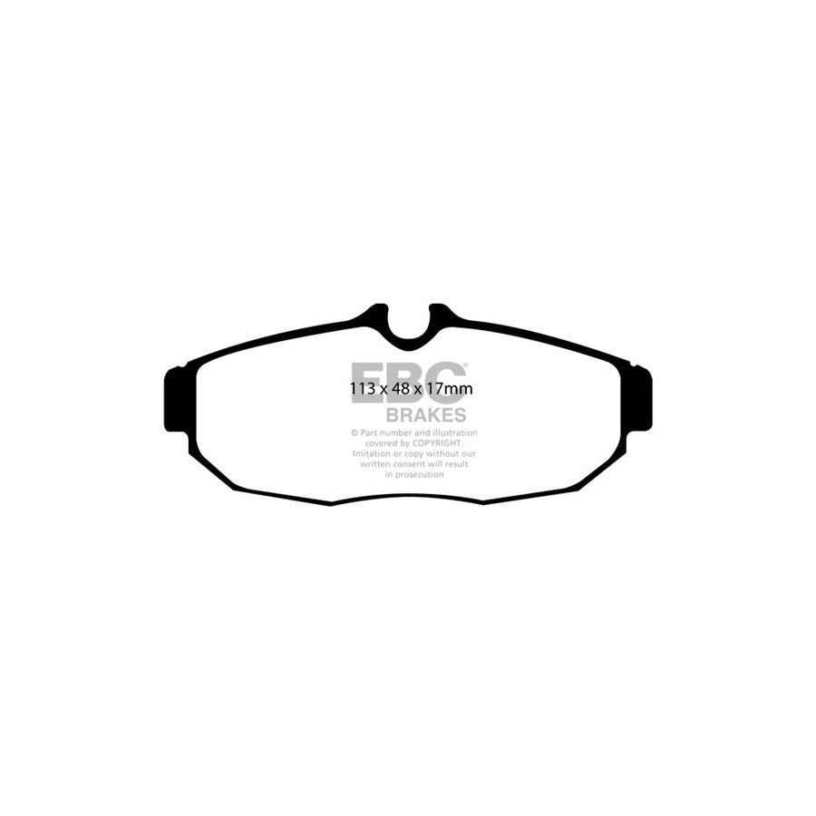 EBC PD13KR205 Ford Mustang Yellowstuff Rear Brake Pad & GD Disc Kit 2 | Duco Car Parts UK Car Parts