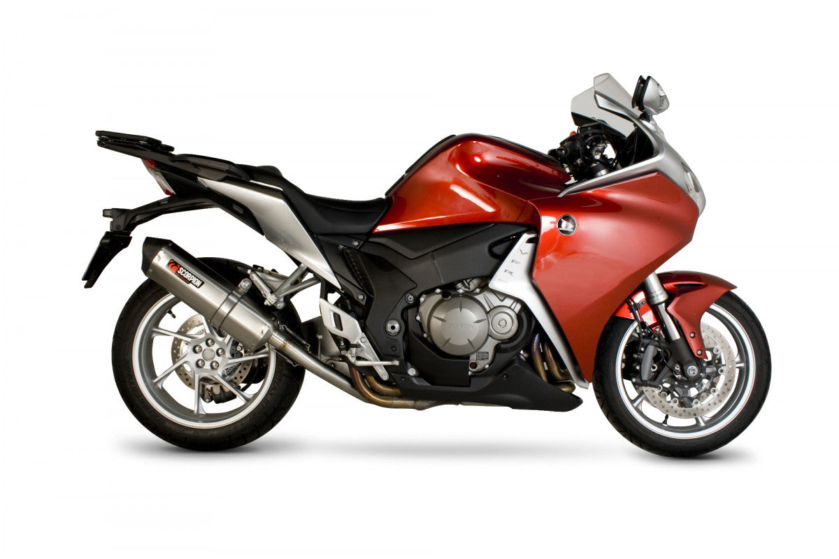 Scorpion RHA104SEO Honda VFR1200 Serket Parallel Slip-On - Brushed Stainless Steel Sleeve | Duco Car Parts UK UK