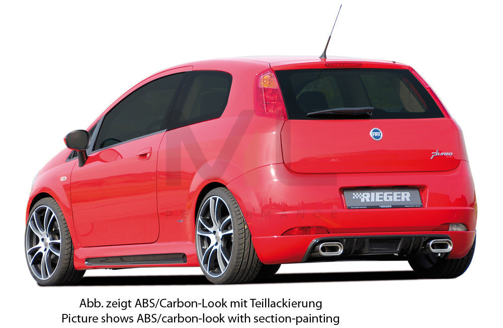 Rieger 00056044 Fiat Grande Punto (199) Side Skirt 5 | Duco Car Parts UK Car Parts