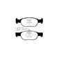 EBC PDKF622 Fiat Lancia Ultimax Front Brake Pad & Plain Disc Kit - Girling/TRW Caliper 2 | Duco Car Parts UK Car Parts