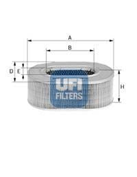 UFI 27.580.00 Air Filter