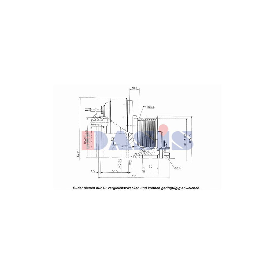 AKS Dasis 851208N Ac Compressor Clutch | Duco Car Parts UK