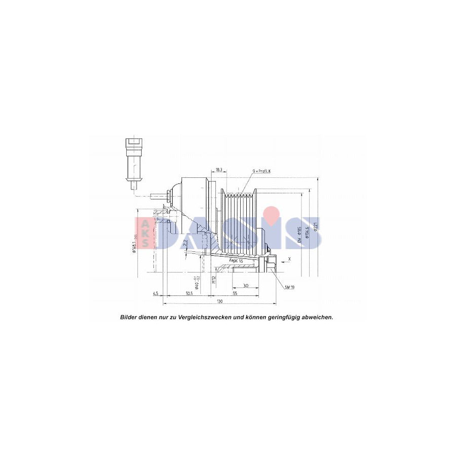 AKS Dasis 851214N Ac Compressor Clutch | Duco Car Parts UK