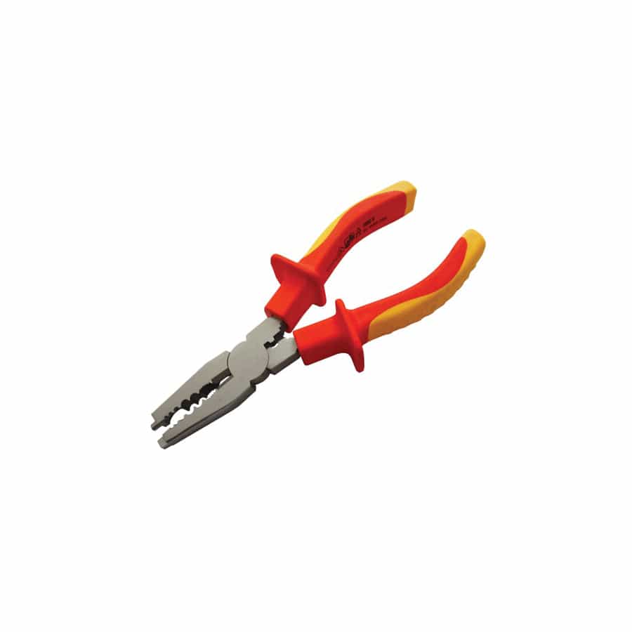 Faithfull FAIPLVDECEP6 VDE Electricians Pliers 170mm | Duco Car Parts UK
