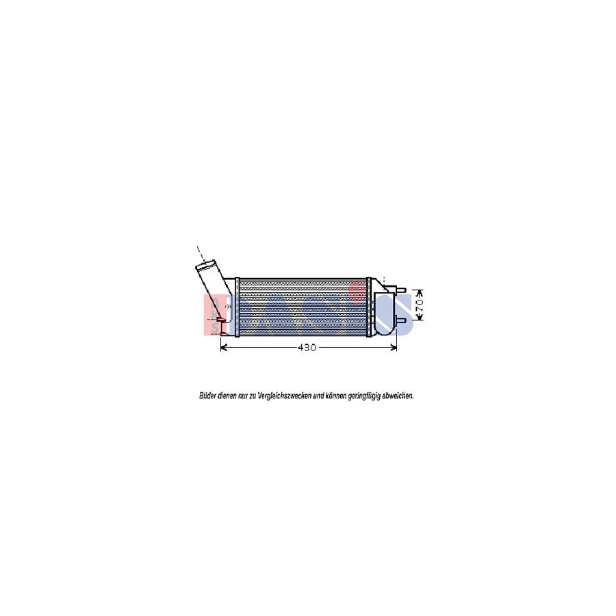 AKS Dasis 167011N Intercooler | Duco Car Parts UK