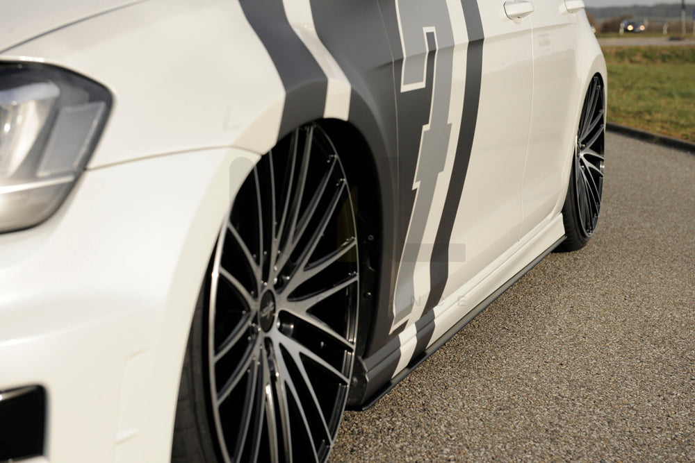 Rieger 00059571 VW R & GTI Clubsport Side Skirt Splitter 8 | Duco Car Parts UK Car Parts