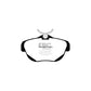 EBC PDKR242 Citroen Fiat Peugeot Toyota Ultimax Rear Brake Pad & Plain Disc Kit 2 | Duco Car Parts UK Car Parts