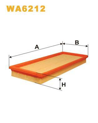 WIX Filters WA6212 Air Filter