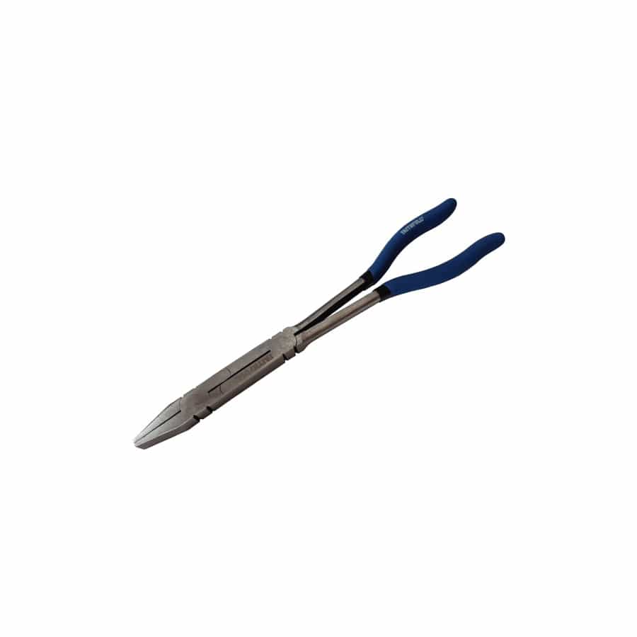 Faithfull FAIPLLFN335 Long Reach Flat Nose Pliers 300mm (12in) | Duco Car Parts UK