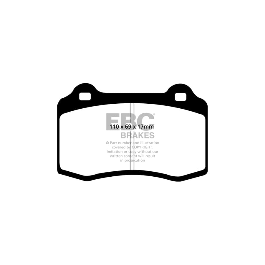 EBC PDKF625 Fiat Coupe Ultimax Front Brake Pad & Plain Disc Kit - Girling/TRW Caliper 2 | Duco Car Parts UK Car Parts