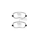 EBC PDKF630 Fiat Croma Mk2 Ultimax Front Brake Pad & Plain Disc Kit 2 | Duco Car Parts UK Car Parts
