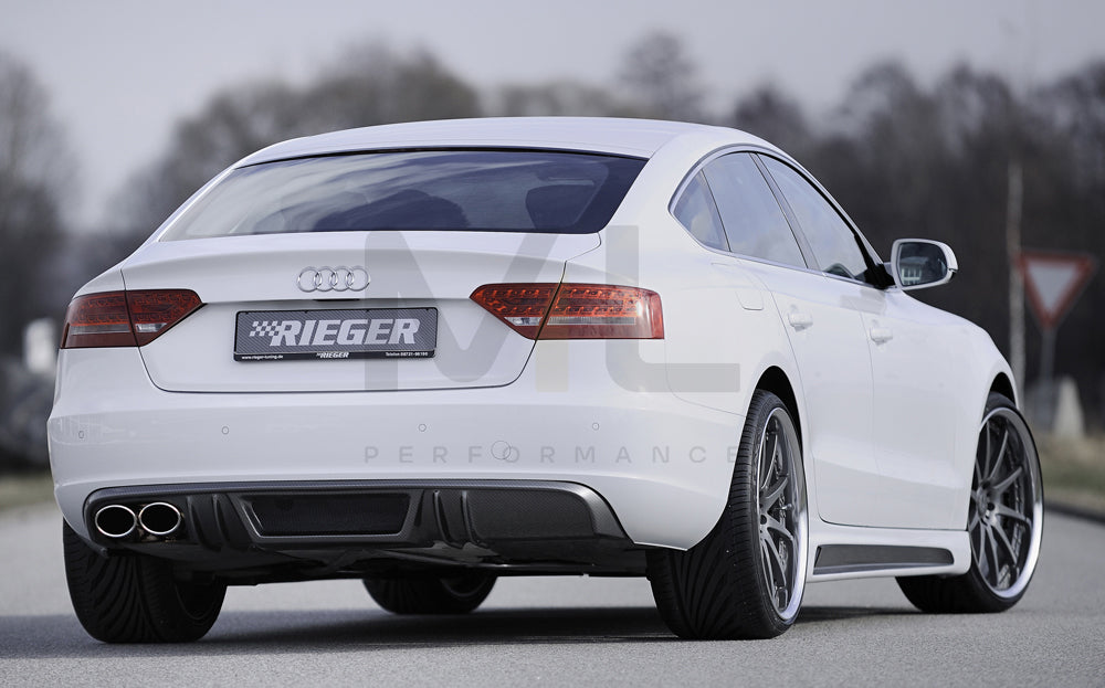 Rieger 00099880 Audi B8 B81 Side Skirt (A5 & S5) 2 | Duco Car Parts UK Car Parts