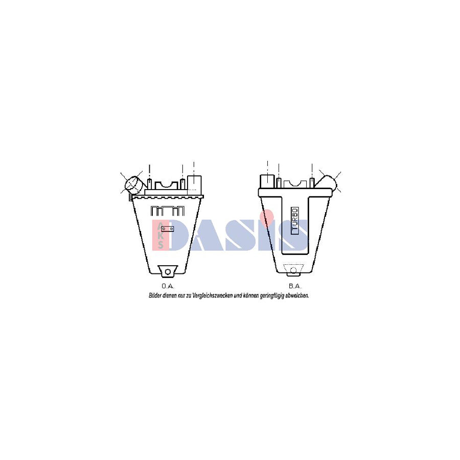 AKS Dasis 167060N Intercooler | Duco Car Parts UK