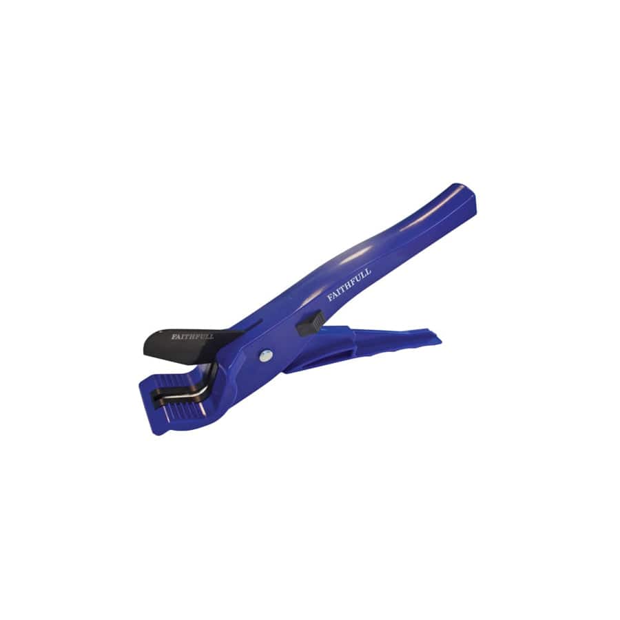 Faithfull FAIPPC328N Plastic Pipe Cutter 3-28mm Capacity | Duco Car Parts UK