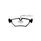 EBC PDKR247 Citroen Fiat Lancia Peugeot Ultimax Rear Brake Pad & Plain Disc Kit - ATE Caliper 2 | Duco Car Parts UK Car Parts