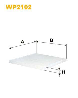 WIX Filters WP2102 Pollen Filter